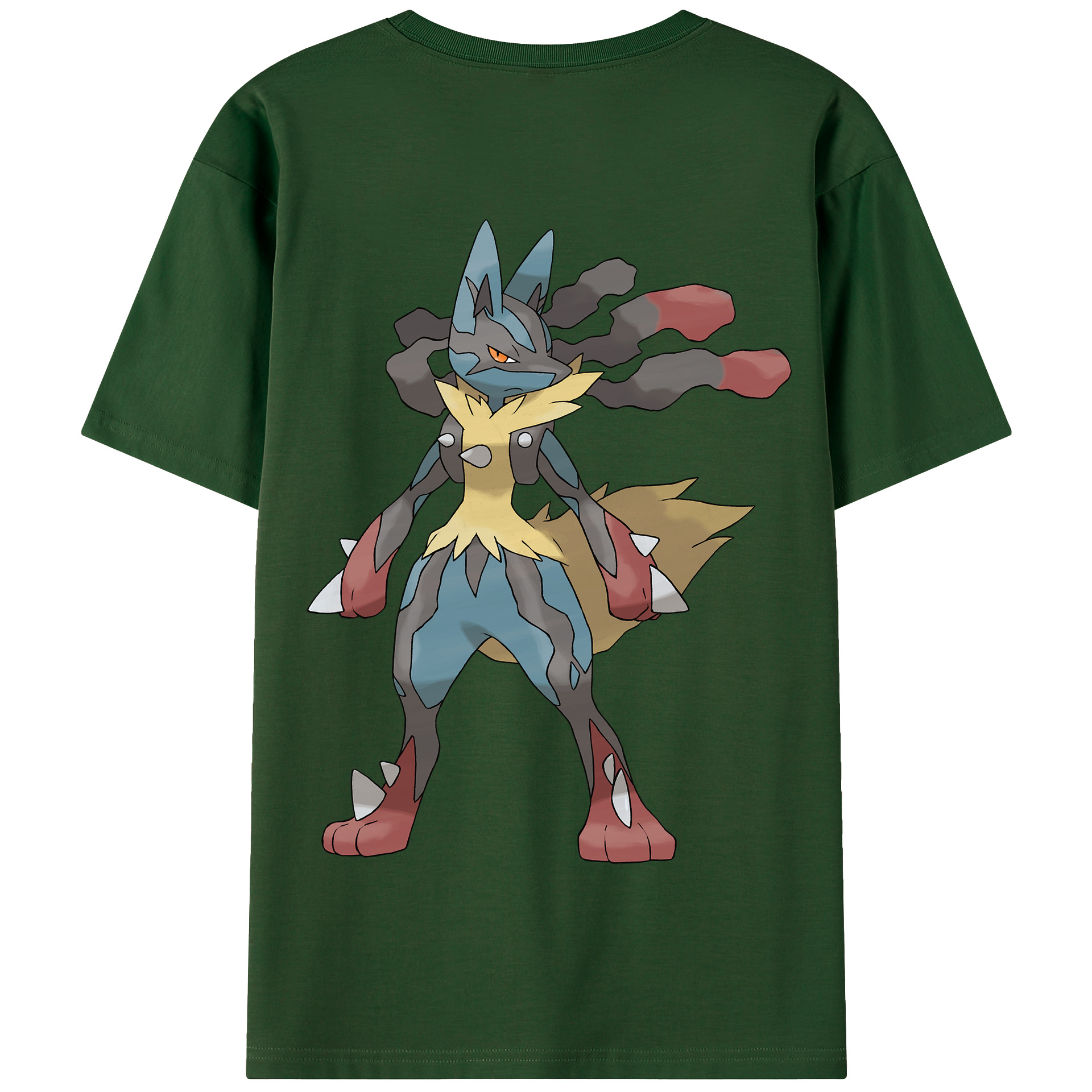 （画像用） ポケットモンスター Pokémon 綿100％半袖Tシャツ（背面プリント）